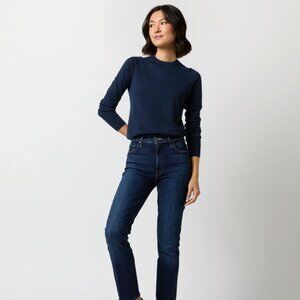 Banana Republic Mid-Rise Cropped Flare Jeans 25P